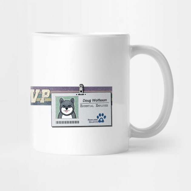 Frontliner MVP (Dog Hero ID Badge) by AnimaSomnia